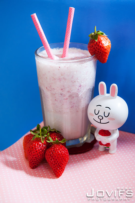 4-5『網拍/商品攝影』芝麻小事@草莓牛奶食品廣告DM拍攝